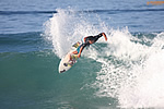 Surfing Manuever: Backside off the lip!