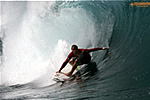 Backside Tube Riding at Pipeline....