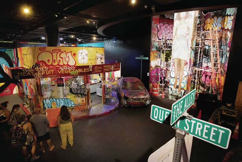 ビショップミュージアムがストリートアートフェスティバルの歴史展を開催