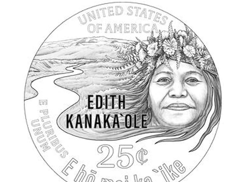 アンティ・エディスの記念硬貨のデザインが発表