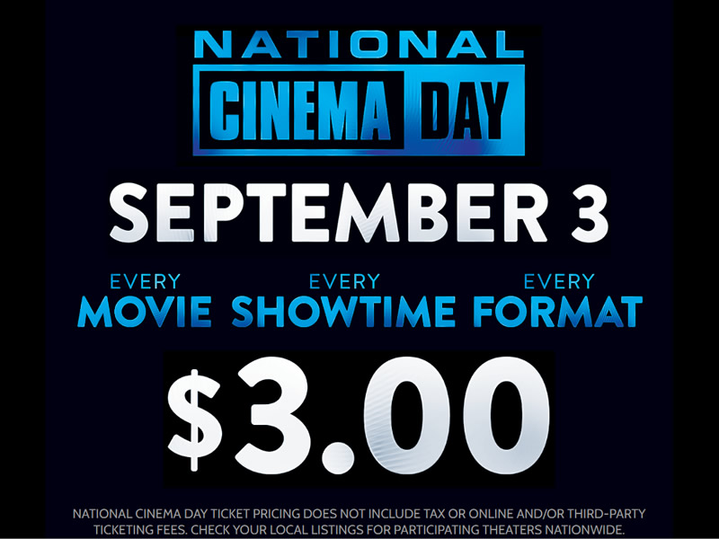 マジ羨ましい！映画+ポップコーン+ソーダが3ドルのNational Cinema Day