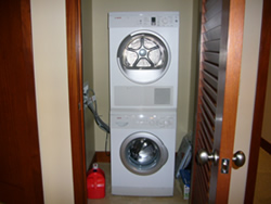 ドラム式洗濯機と乾燥機