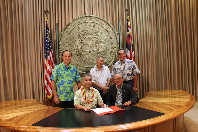 Courtesy of Governor of the State of Hawaii